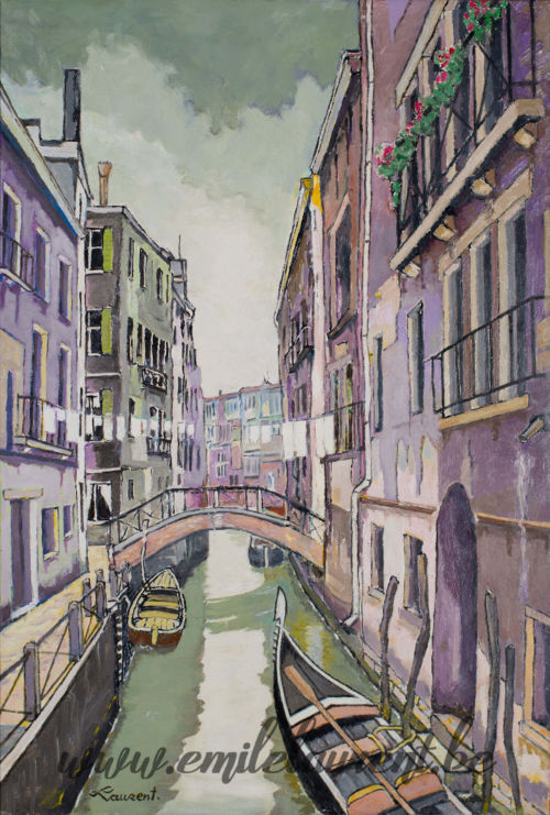 <b>Arrêt sur Image</b><br>
Emile Laurent<br>
2003<br>
Huile 43x63<br>
Collection privée Arrêt sur Image Emile Laurent 2003