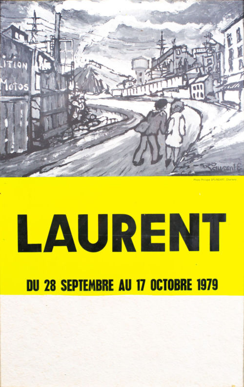 Emile Laurent exposition galerie Beciani 1979