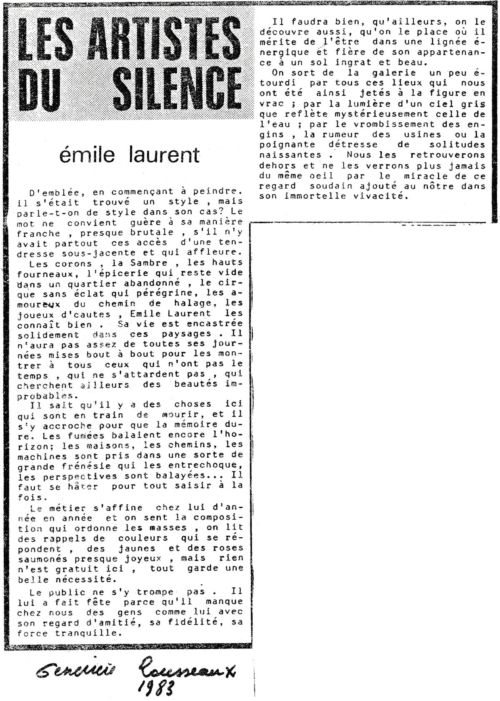 Emile Laurent 1983