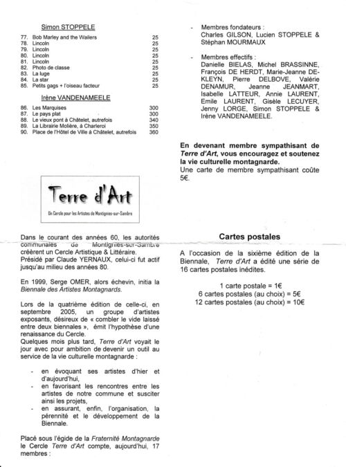 Emile Laurent biennale montagnards 2009